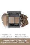 Şekillendirici, Belirginleştirici Açık Kahve Kaş Sabitleme Farı-Perfect Fix Brow Palette 701 Brown
