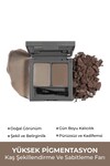 Şekillendirici, Belirginleştirici Koyu Kahve Kaş Sabitleme Farı-Perfect Fix Brow Palette 703 Brown