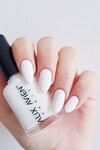 Süt Beyaz Oje 02 - Yüksek Pigmentli Uzun Süreli Kalıcılık Hızlı Kuruma - Nail Lacquer 02