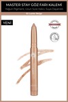 Suya Dayanıklı 11 Saat Kalıcı Yoğun Pigmentli Kremsi Göz Kalem Farı - Master Stay 02 Luster Beige
