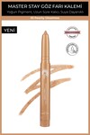 Suya Dayanıklı 11 Saat Kalıcı Yoğun Pigmentli Kremsi Göz Kalem Farı - Master Stay 03 Peachy Gloss
