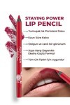 Suya Dayanıklı Uzun Süre Kalıcı Yumuşak Dudak Kalemi - Staying Power Lip Pencil 56 Wild Red