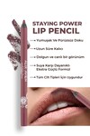 Suya Dayanıklı Uzun Süre Kalıcı Yumuşak Dudak Kalemi - Staying Power Lip Pencil 60 Maroon