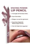 Suya Dayanıklı Uzun Süre Kalıcı Yumuşak Dudak Kalemi - Staying Power Lip Pencil 61 Deep Puce