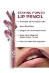 Suya Dayanıklı Uzun Süre Kalıcı Yumuşak Dudak Kalemi - Staying Power Lip Pencil 68 Dusty Carmine