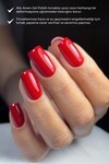 UV Kalıcı Bayrak Kırmızı Jel Oje 17 - Gel Polish - 12 ml