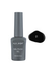 UV Kalıcı Siyah Jel Oje 01 - Gel Polish - 12 ml
