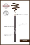 Uzun Süre Kalıcı, Belirginleştirici Şekillendirici Kahve Kaş Kalemi - Brow Liner 155 Onyx