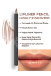 Uzun Süre Kalıcı Dağılma Yapmayan Nemlendirici Dudak Kalemi - Lipliner Pencil 01 Peach Nude
