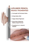 Uzun Süre Kalıcı Dağılma Yapmayan Nemlendirici Dudak Kalemi - Lipliner Pencil 06 Soft Brown