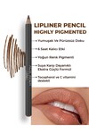 Uzun Süre Kalıcı Dağılma Yapmayan Nemlendirici Dudak Kalemi - Lipliner Pencil 09 Warm Brown