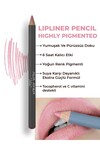 Uzun Süre Kalıcı Dağılma Yapmayan Nemlendirici Dudak Kalemi - Lipliner Pencil 10 Star Pink