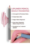 Uzun Süre Kalıcı Dağılma Yapmayan Nemlendirici Dudak Kalemi - Lipliner Pencil 11 True Rose