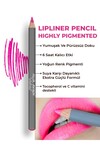 Uzun Süre Kalıcı Dağılma Yapmayan Nemlendirici Dudak Kalemi - Lipliner Pencil 13 True Fuchsia