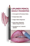 Uzun Süre Kalıcı Dağılma Yapmayan Nemlendirici Dudak Kalemi - Lipliner Pencil 17 Ruby Red
