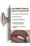 Uzun Süre Kalıcı Dağılma Yapmayan Nemlendirici Dudak Kalemi - Lipliner Pencil 21 Chocolate
