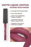 Uzun Süre Kalıcı Kadifemsi Kuruma Yapmayan Mat Likit Ruj - Matte Liquid Lipstick 512 Berry Coctail