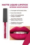 Uzun Süre Kalıcı Kadifemsi Kuruma Yapmayan Mat Likit Ruj - Matte Liquid Lipstick 514 Bright Fuchsia