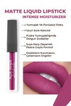 Uzun Süre Kalıcı Kadifemsi Kuruma Yapmayan Mat Likit Ruj - Matte Liquid Lipstick 516 True Fuchsia