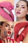 Uzun Süre Kalıcı Kadifemsi Kuruma Yapmayan Mat Likit Ruj - Matte Liquid Lipstick 524 Ruby Red