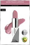 Uzun Süre Kalıcı Nemlendirici Pürüzsüz Etkili Yarı Mat Ruj - Satin Touch Lipstick 805 Cotton Rose