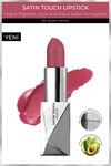 Uzun Süre Kalıcı Nemlendirici Pürüzsüz Etkili Yarı Mat Ruj - Satin Touch Lipstick 820 Bright Maroon