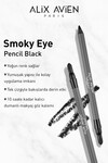 Uzun Süre Kalıcı Suya Dayanıklı Bulaşmayan Siyah Göz Kalemi - Smoky Eye Pencil Pencil Black