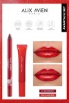 Uzun Süre Kalıcı Suya Dayanıklı Dudak Nemlendiricili Dolgunlaştırıcı Lipgloss ve Lipliner Seti 03