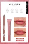 Uzun Süre Kalıcı Suya Dayanıklı Dudak Nemlendiricili Dolgunlaştırıcı Lipgloss ve Lipliner Seti 04