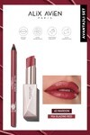 Uzun Süre Kalıcı Suya Dayanıklı Dudak Nemlendiricili Dolgunlaştırıcı Lipgloss ve Lipliner Seti 05