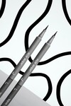 Uzun Süre Kalıcı, Suya Dayanıklı ve Yumuşak Uçlu Siyah Göz Kalemi - Inkliner Eyeliner Black