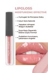 Uzun Süre Kalıcı Yapışkan His Bırakmayan Nemlendirici Dudak Parlatıcısı - Lipgloss 08 Babe Nude