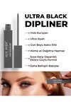 Uzun Süre Kalıcı,Suya Dayanıklı,Yoğun Pigmentli Keçe Uçlu Siyah Likit Eyeliner- Ultra Black Dipliner