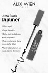 Uzun Süre Kalıcı,Suya Dayanıklı,Yoğun Pigmentli Keçe Uçlu Siyah Likit Eyeliner- Ultra Black Dipliner