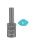 Yeşil Mavi Kalıcı Oje 82-Yoğun Renk Veren Jel Oje 12 ml-Nail UV Gel Polish 82