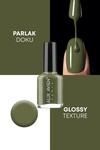 Yeşil Oje 109 - Yüksek Pigmentli Uzun Süreli Kalıcılık Hızlı Kuruma - Nail Lacquer 109
