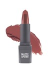Yoğun Renk Veren Uzun Süre Kalıcı Nemlendirici Kadifemsi Mat Ruj - Matte Lipstick 410 Rose Coral