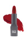 Yoğun Renk Veren Uzun Süre Kalıcı Nemlendirici Kadifemsi Mat Ruj - Matte Lipstick 422 Wild Red