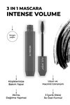 Yoğun Siyahlık & Hacim Veren Maskara - 3 IN 1 Mascara