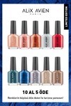 Yüksek Pigmentli Uzun Süre Kalıcı Hızlı Kuruma Sağlayan Parlak Bitişli Oje 10lu Nail Lacquer Set 03